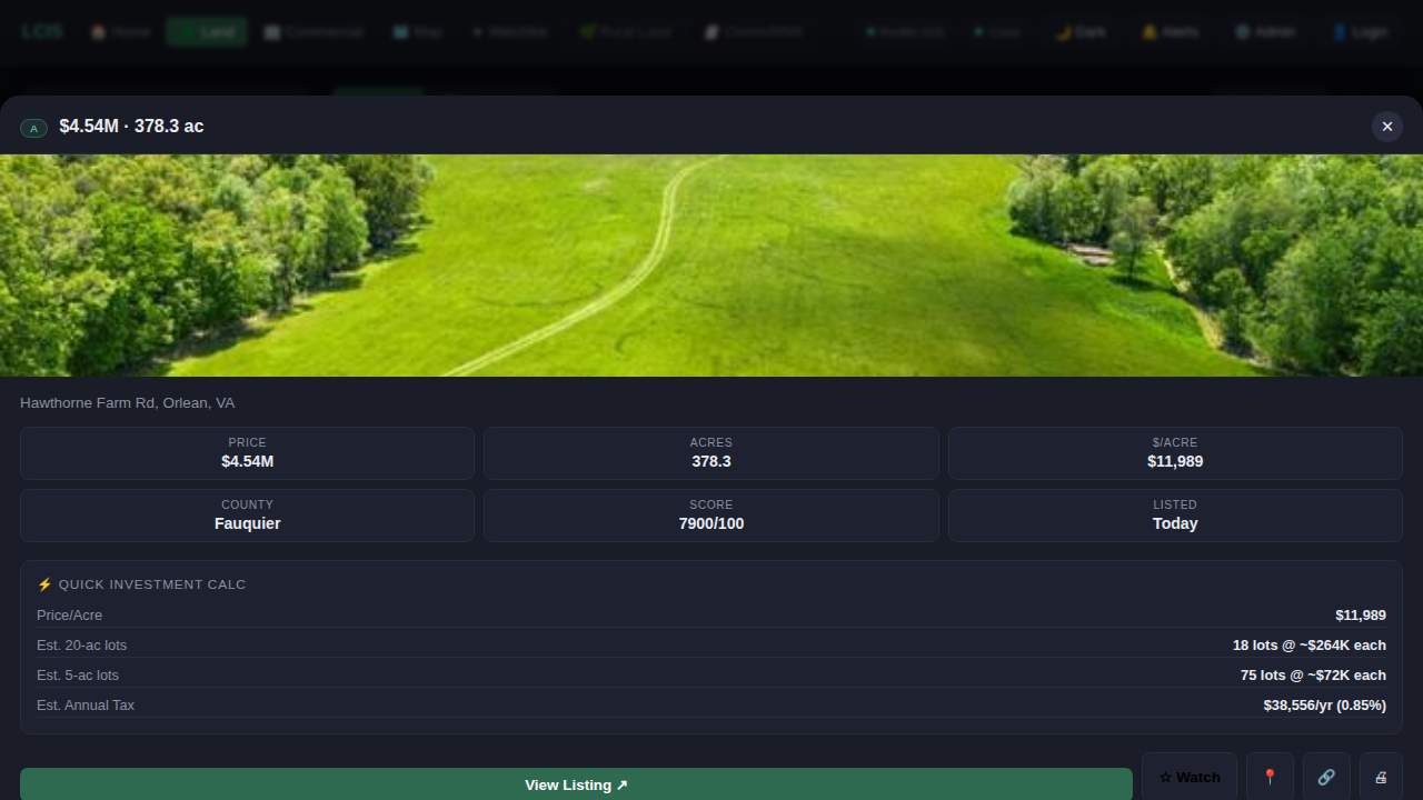 Property Detail Modal